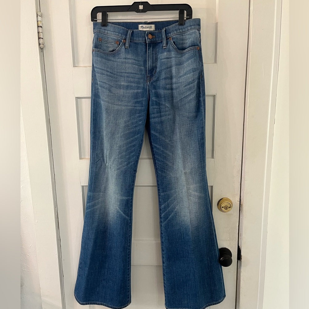 Madewell Denim Jeans Flea Market Flare Sz 30 EUC